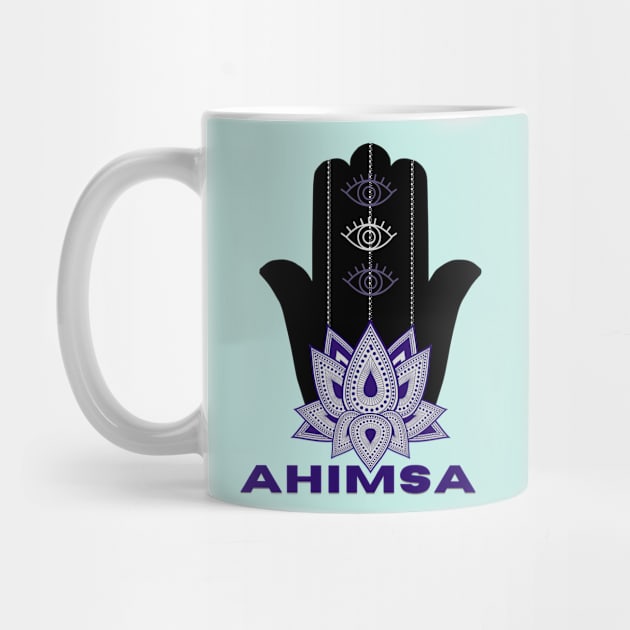 Ahimsa, Sanskrit by Rebecca Abraxas - Brilliant Possibili Tees